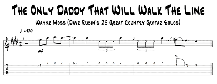 with the ink of a ghost guitar tab